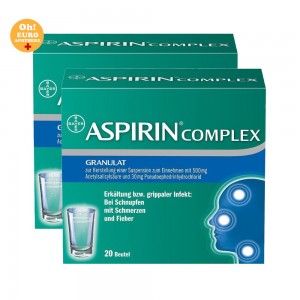 spirin Complex (20pcs x 2ea) 아스피린  콤플렉스 그래뉼 더블 팩 (2x 20pcs) 40개