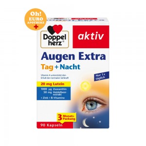 도펠헤르츠 눈영양제 엑티브 아우겐 엑스트라/ Doppelherz aktiv Augen Extra [90캡슐]