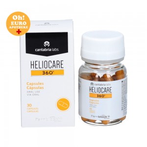 헬리오케어 캡슐 먹는 선크림 자외선차단제 [30ea] Heliocare 360° Kapseln (30 Stk)