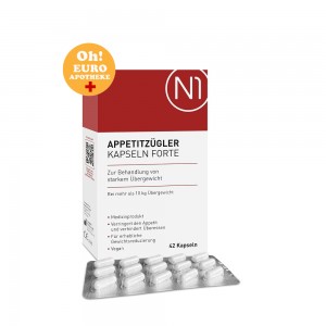 N1식욕억제제 캡슐 포르테 [42캡슐] Appetitzügler Kapseln forte [42stk]-빠른체중감량지원