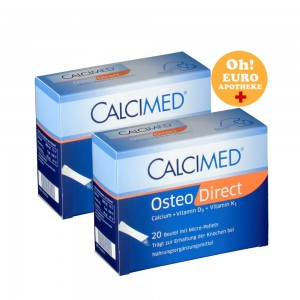 헤어메스 칼시메드 오스테오 다이렉트 칼슘 [20포x2] Hermes Calcimed Osteo Direct Micro Pellets [20x2]