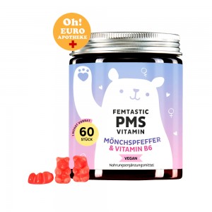 베어스 위드 베네핏 PMS생리전증후군 영양제 [60정] BEARS WITH BENEFITS PMS Gummy Bears [60stk]