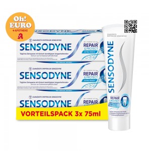 센소다인 리페어 민감한 치아용치약 [75mlx3] Sensodyne Repair & Protect Toothpaste [75mlx3]