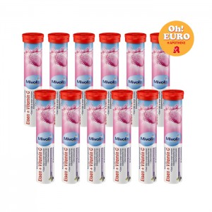 Mivolis 철분+비타민C 발포정 82g 20정x12개