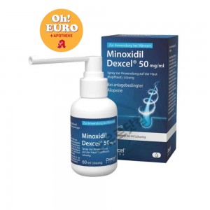 미녹시딜 덱셀 50mg 스프레이 남성용 [60mg] Minoxidil Dexcel 50mg/ml Spray Men [60ml]