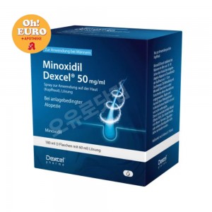 미녹시딜 덱셀 50mg 스프레이 남성용 [60mlx3] Minoxidil Dexcel 50mg/ml Spray Men [60mlx3]